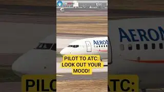 Пилот ругается с диспетчером из-за его поведения | Real ATC Audio