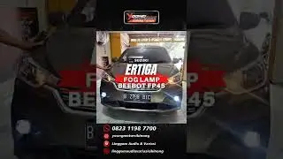 SUZUKI ERTIGA, UPGRADE FOGLAMP BEEBOT FP45