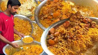Famous Naseeb Biryani | BEST CHICKEN BIRYANI IN KARACHI | Non Stop Chicken Masala Biryani Making