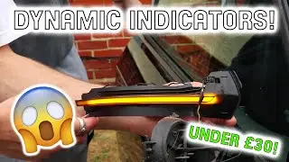 DYNAMIC SWEEPING INDICATOR INSTALL ON MY AUDI A3! (Looks Unreal!)