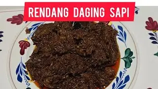 DI BELANDA MASAK RENDANG DAGING SAPI BUMBU SACHET .SUPER EMPUK DAN YUMMY