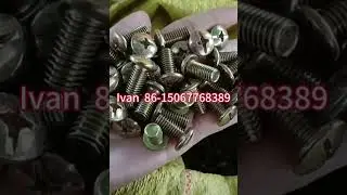 Cross half round bolts, cross flat head bolts, hexagonal bolts@Standard Parts #Fasteners