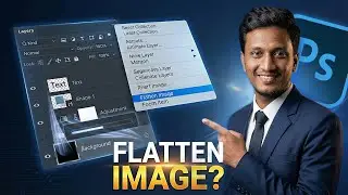 How to Flatten Layers in Adobe Photoshop 2026 | Beginner to Pro Tutorial