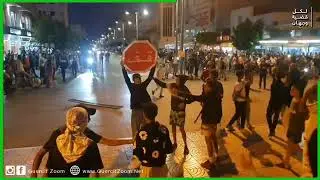جرسيف | أعمال شغب وتخريب تتخلل إحتجاجات جيل زد والأمن يوقف العشرات 