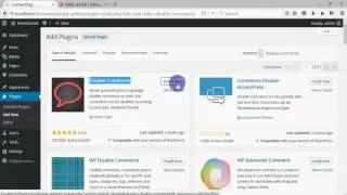 wordpress disable comments globally using a plugin