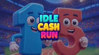 Idle Cash Run - Digit Clicker Game (Gameplay Android)
