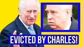 Bitter Downfall! Prince Andrew Loses Everything as King Charles Evicts Him from Royal Lodge