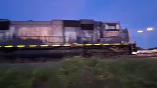 MORE MACS! CSX 4767 South On Freight Train M453 At Boynton Canal 8-16-25