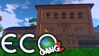 GangZ Eco - Multiplayer Eco Gameplay - Modern Wood House