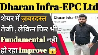 Dharan infra epc share latest news | Dharan infra latest news | q3 result analysis