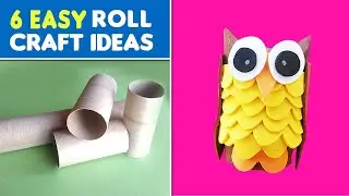 Toilet Paper Roll Craft Ideas - Recycled Crafts Ideas