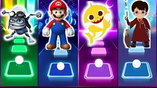 CRAZY FROG & SUPER MARIO &  BABY SHARK &  HARRY POTTER.  TILES HOP EDM RUSH.