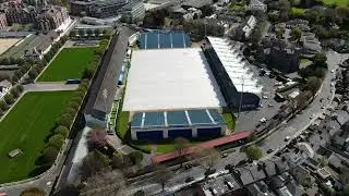Ballsbridge Dublin D4 Drone footage (4K) Shrewsbury road
