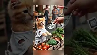 poor cat trending ai short #cat #aiimageprompt #catlover #catshorts #catvideos #catvideo #aiart