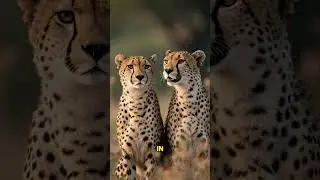 CHEETAH: The fastest hunter on the planet in full sprint! 🐆💨 #facts #cheetah #animals #nature #fyp