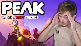 3 Useless Gamers Attempt To Climb A Mountain | PEAK First Time Playthrough