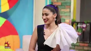 Dhoni யாருன்னு மறந்துட்டேன் - Raai Laxmi | Namma Veetu Natchathiram | Kalaignar TV