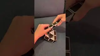 Rubik's Cube stand from Magic Snake #rubikscube #rubiks #snake #gan11mpro