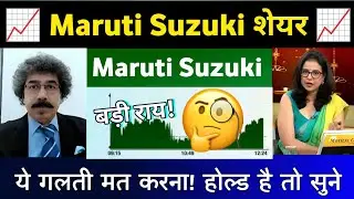 Maruti suzuki share latest news |  maruti suzuki share news today, Analysis