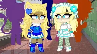 Shadria🖤💛||They're looking at me✨||Gacha Club||2nd AU||Desc.