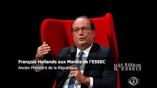 François Hollande aux Mardis de l'Essec