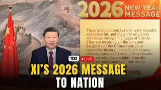 Xi Jinping&rsquo;s 2026 New Year Message LIVE: Address Signals Priorities for China Ahead