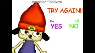Parappa The Rapper (PS1 Bootleg) Continue + Game Over (Unfiltered)