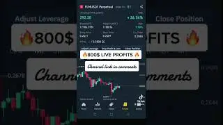 800$ Live Profits.Join our free Channel now.Link in Comments #binance #forex