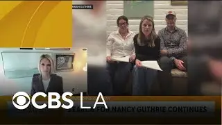 The latest in Nancy Guthrie&rsquo;s disappearance and the family&rsquo;s public appeal