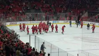 Hurricanes Win Celebration