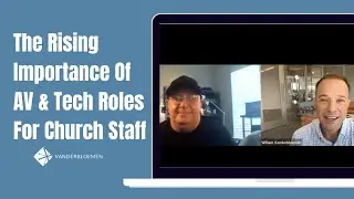 The Rising Importance Of AV & Tech Roles For Church Staff