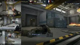 Virtus Pro double nade main/mini - Nuke