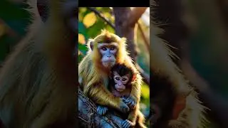 Monkeys Love 😘..  #monkey #monster #entertainment #funny #animation #soundtrack