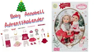 Огляд ⭐Zapf Creation 🎄 Baby Annabell 🎄Adventskalender ⛄Christmas time ⭐
