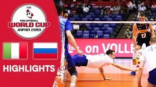 ITALY vs. RUSSIA - Highlights | Men's Volleyball World Cup 2019