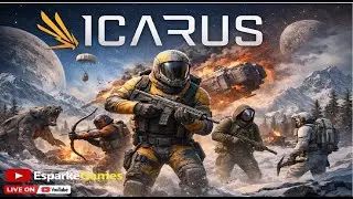 ICARUS 🌍 Sobrevivência Insana⚡Base Pegou Fogo 😱 Mas Conseguimos Recuperar!🔥🎥 #06