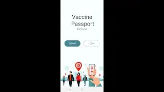 Vaccine passport- product demo - a presentable proof of immunity to Covid-19