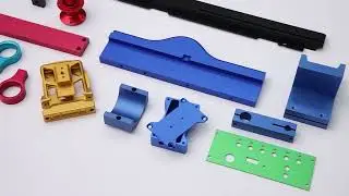 Stunning Anodised Aluminium Parts: The Perfect Finish for Precision Engineering!