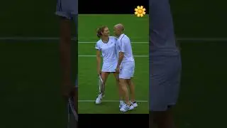 ANDRE AGASSI & STEFFI GRAF ROMANCED ON & OFF THE FIELD🍓#steffigraf #andreagassi #tennis #wimbledon