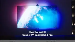 Как установить подсветку телевизора Govee 3 Pro