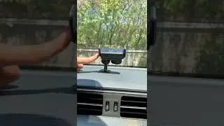 Wireless Car Charger Automatic Clamping Fast Charging Phone Holder#shorts