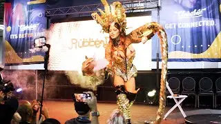 Rubber Doll Live at Exxxotica Miami 2025 | Latex Fetish Show
