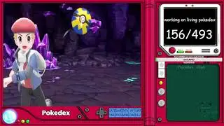 accidentally got my first shiny Pokemon in the grand underground