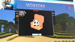 THE_BANDIT FACE REVEAL AND HE OPENS 60k GEM CRATES! || Voxiom.io Ft. Cindy123