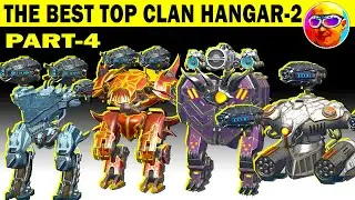 THE BEST CLAN HANGAR - 2 PART - 4 WAR ROBOTS REMASTERED