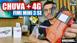 Voei o FIMI Mini 3 SE na Chuva usando 4G… e o Resultado Surpreendeu!😱🌧️
