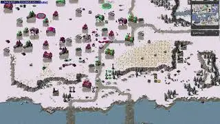 OpenRA Combined Arms Mod - 2v2 Battles - Match 1