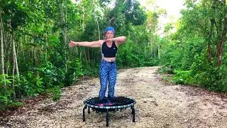 20 Minutes, Part 2 of A Heart Pumping Rebounding Remake on a JumpSport Rebounder. JAN 2020, 132BPM.