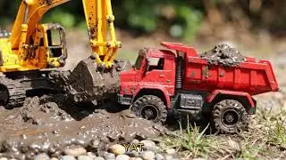 Ultra Realistic RC Construction Site with Excavato