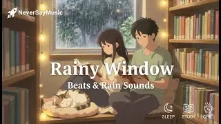 Rainy Window - Lofi Beats & Rain Sounds for Deep Sleep / Study